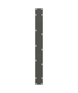 Picioare masă de sufragerie antracit, 2 buc., 80x(72-73) cm, oțel - WOODBB2361