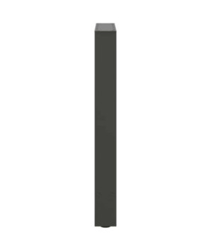 Picioare masă de sufragerie antracit, 2 buc., 50x(72-73) cm, oțel - WOODBB2363