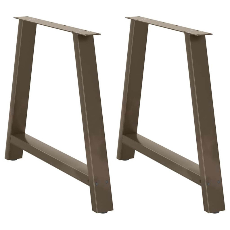 Picioare de masă în formă de A, 2 buc., 90x(72-73) cm, oțel - WOODBB2364