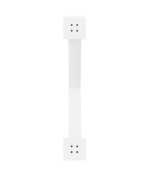 Picioare de masă în formă de X, 2 buc., alb, 90x(72-73) cm, oțel - WOODBB2369