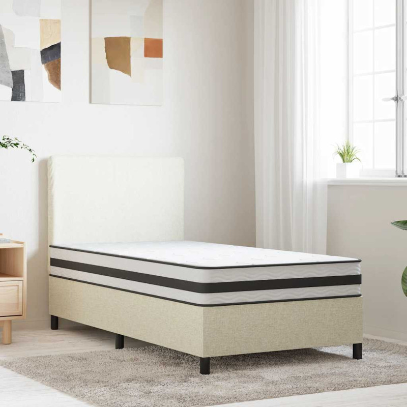 Saltea cu arcuri bonnell, fermitate medie, 120x200 cm - WOODBB2378
