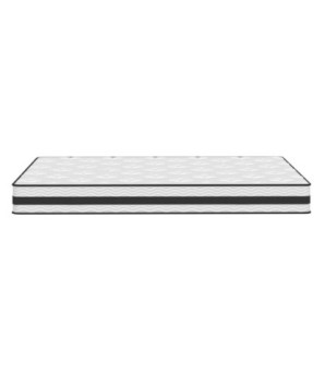 Saltea cu arcuri bonnell, fermitate medie, 120x200 cm - WOODBB2378