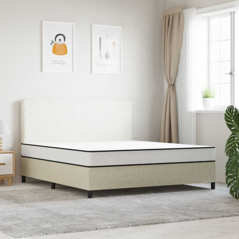 Saltea cu arcuri bonnell King Size, fermitate medie, 200x200 cm - WOODBB2380