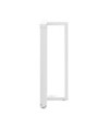 Picioare de masă de bar în formă de T, 2 buc., alb, 60x35x(100-101) cm, oțel - WOODBB2386 Picioare de masă de bar în formă de T, 2 buc., alb, 60x35x(100-101) cm, oțel - WOODBB2386