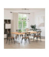 Picioare masă de sufragerie albe, 2 buc., 90x(72-73) cm, oțel - WOODBB2388