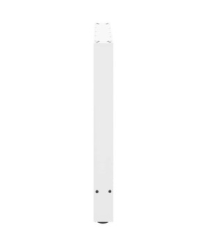 Picioare masă de sufragerie albe, 2 buc., 90x(72-73) cm, oțel - WOODBB2388