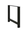 Picioare masă de sufragerie negre, 2 buc., 100x(72-73) cm, oțel - WOODBB2389 Picioare masă de sufragerie negre, 2 buc., 100x(72-73) cm, oțel - WOODBB2389