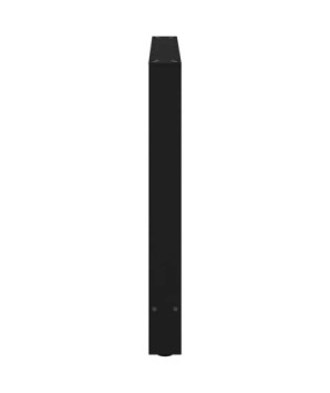 Picioare masă de sufragerie negre, 2 buc., 100x(72-73) cm, oțel - WOODBB2389