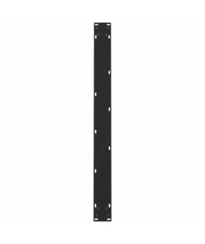 Picioare masă de sufragerie negre, 2 buc., 100x(72-73) cm, oțel - WOODBB2389