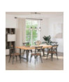 Picioare de masă antracit, 2 buc., 100x(72-73) cm, oțel - WOODBB2390