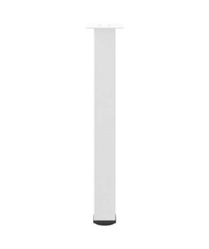 Picioare masă consolă, 4 buc., alb, 72-74 cm, oțel - WOODBB2391