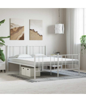 Saltea din spumă, alb, 200x210 cm, 7 zone, duritate 20 ILD - WOODBB2393