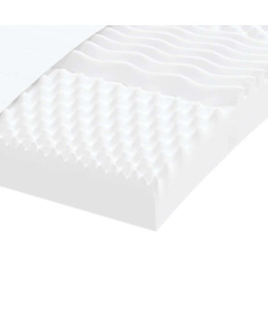 Saltea din spumă, alb, 200x210 cm, 7 zone, duritate 20 ILD - WOODBB2393