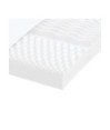 Saltea din spumă, alb, 200x210 cm, 7 zone, duritate 20 ILD - WOODBB2393