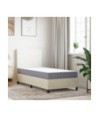 Saltea din spumă, fermitate medie moale, 90x200 cm - WOODBB2398 Saltea din spumă, fermitate medie moale, 90x200 cm - WOODBB2398