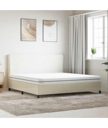 Saltea din spumă, fermitate medie moale, 200x200 cm - WOODBB2399
