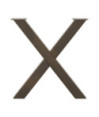 Picioare de masă în formă de X, 3 buc., oțel natural, 70x(72-73) cm - WOODBB2402 Picioare de masă în formă de X, 3 buc., oțel natural, 70x(72-73) cm - WOODBB2402