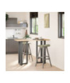 Picioare de masă de bar în formă de T, 2 buc., antracit, 50x35x(100-101) cm, oțel - WOODBB2405 Picioare de masă de bar în formă de T, 2 buc., antracit, 50x35x(100-101) cm, oțel - WOODBB2405