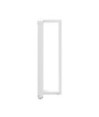 Picioare de masă de bar în formă de T, 2 buc., alb, 50x35x(110-111) cm, oțel - WOODBB2410 Picioare de masă de bar în formă de T, 2 buc., alb, 50x35x(110-111) cm, oțel - WOODBB2410