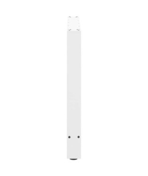 Picioare masă de sufragerie albe, 2 buc., 70x(72-73) cm, oțel - WOODBB2411
