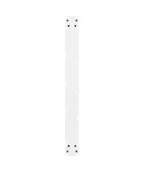 Picioare masă de sufragerie albe, 2 buc., 70x(72-73) cm, oțel - WOODBB2411