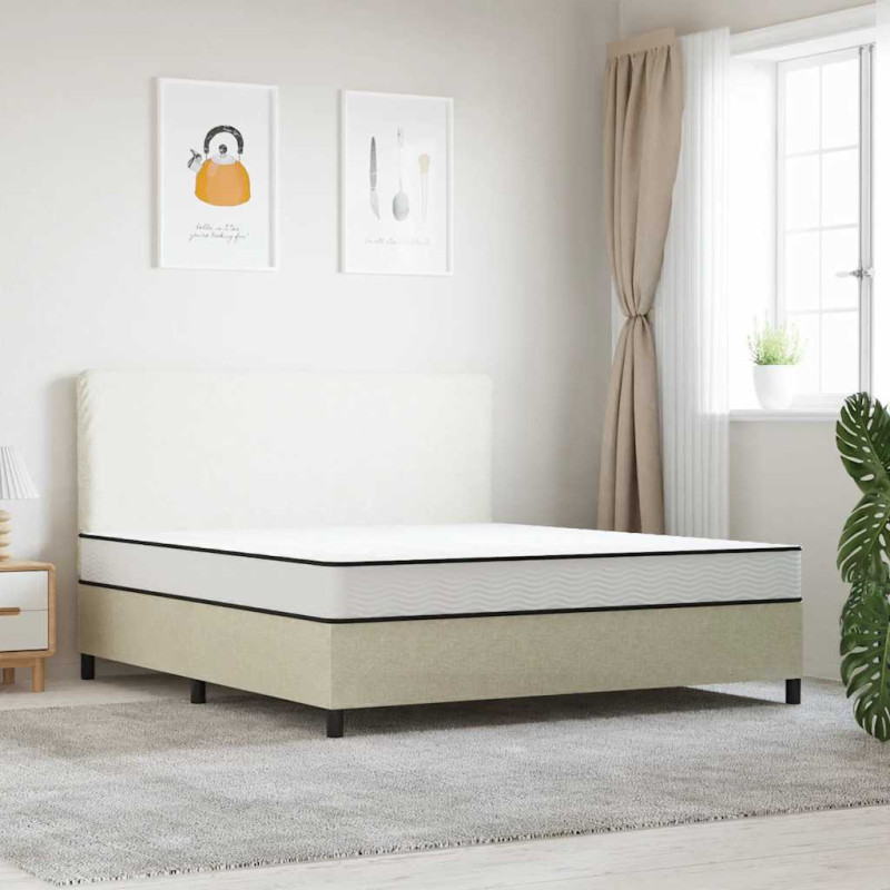 Saltea cu arcuri bonnell, fermitate medie, 180x200 cm - WOODBB2416