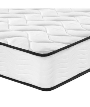 Saltea cu arcuri bonnell, fermitate medie, 180x200 cm - WOODBB2416