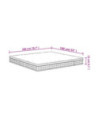Saltea cu arcuri bonnell, fermitate medie, 160x200 cm - WOODBB2417 Saltea cu arcuri bonnell, fermitate medie, 160x200 cm - WOODBB2417