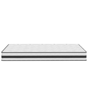 Saltea cu arcuri bonnell, fermitate medie, 140x200 cm - WOODBB2418
