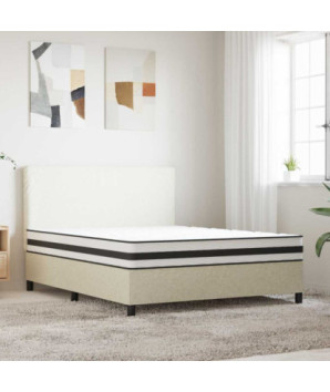 Saltea cu arcuri bonnell, fermitate medie, 160x200 cm - WOODBB2419