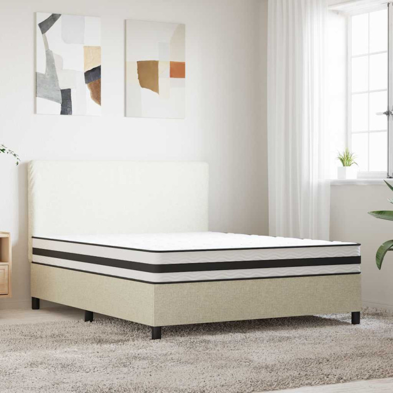 Saltea cu arcuri bonnell, fermitate medie, 160x200 cm - WOODBB2419