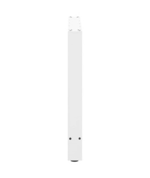 Picioare masă de sufragerie albe, 2 buc., 100x(72-73) cm, oțel - WOODBB2422