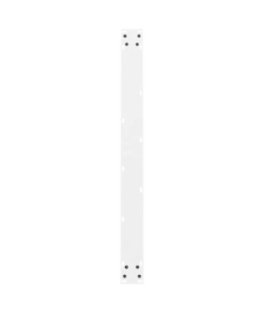 Picioare masă de sufragerie albe, 2 buc., 100x(72-73) cm, oțel - WOODBB2422