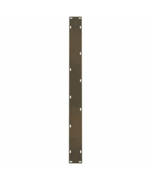 Picioare de masă din oțel natural, 2 buc., 100x(72-73) cm, oțel - WOODBB2423