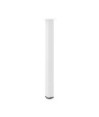 Picioare de masă de bar, 4 buc., alb, 100-102 cm, oțel - WOODBB2425