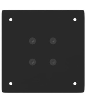 Picioare masă consolă, 4 buc., negru, 72-74 cm, oțel - WOODBB2426