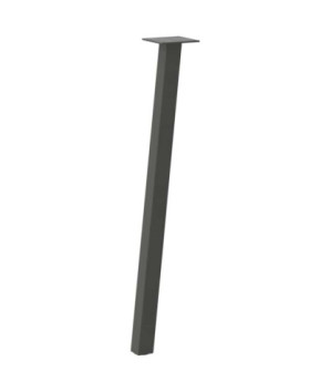 Picioare masă consolă, antracit, 4 buc., 72 cm, oțel - WOODBB2429