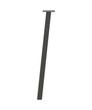 Picioare masă consolă, antracit, 4 buc., 72 cm, oțel - WOODBB2429