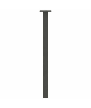 Picioare masă consolă, antracit, 4 buc., 72 cm, oțel - WOODBB2429