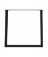 Picioare de masă în formă de U, 2 buc., negru, 70x(72-73) cm, oțel - WOODBB2430 Picioare de masă în formă de U, 2 buc., negru, 70x(72-73) cm, oțel - WOODBB2430
