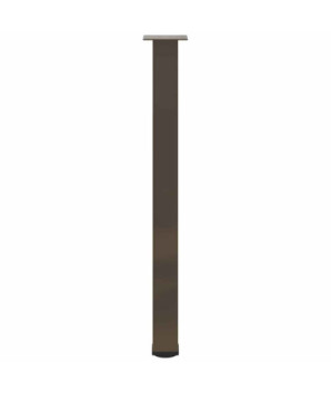 Picioare de masă de bar, 4 buc., oțel natural, 90-92 cm - WOODBB2431