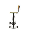 Scaune masă bar multicolor vintage, din lemn masiv reciclat, cu spătar, 2 buc. Scaune masă bar multicolor vintage, din lemn masiv reciclat, cu spătar, 2 buc.