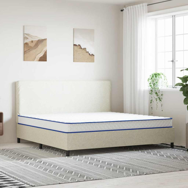 Saltea din spumă cu memorie, alb, 200x200x17 cm, moale - WOODBB2434 Saltea din spumă cu memorie, alb, 200x200x17 cm, moale - WOODBB2434