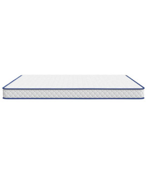 Saltea din spumă cu memorie, alb, 200x200x17 cm, moale - WOODBB2434
