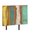 Scaune masă bar multicolor vintage, din lemn masiv reciclat, cu spătar, 2 buc. Scaune masă bar multicolor vintage, din lemn masiv reciclat, cu spătar, 2 buc.