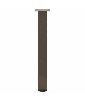 Picioare masă consolă, 4 buc., oțel natural, 72-74 cm - WOODBB2438