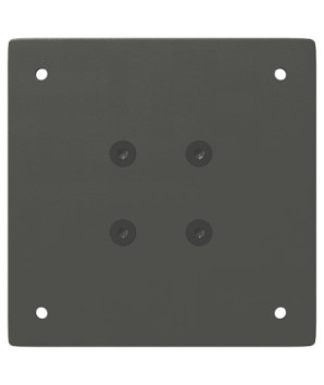 Picioare de masă de bar, antracit, 4 buc., 110-112 cm, oțel - WOODBB2443