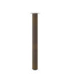 Picioare de masă de bar, 4 buc., oțel natural, 110-112 cm - WOODBB2444