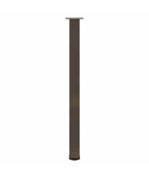 Picioare de masă de bar, 4 buc., oțel natural, 110-112 cm - WOODBB2444