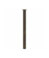 Picioare de masă de bar, 4 buc., oțel natural, 110-112 cm - WOODBB2444